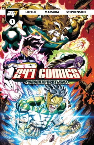 247 Comics Presents / Spotlight #1 Cover F - NEWMEN Manga Variant - Ash Avenue Comics