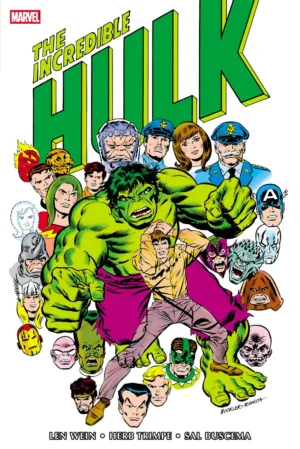 The Incredible Hulk Omnibus Vol. 4 Rich Buckler Cover - Ash Avenue Comics