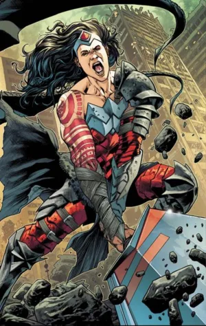 Absolute Wonder Woman #25 CVR D Bryan Hitch Connecting Card Stock Var - Ash Avenue Comics