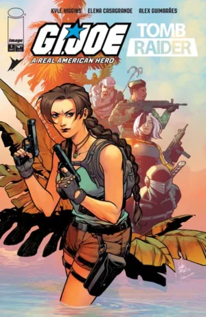 GI Joe A Real American Hero Tomb Raider #1 (of 5) CVR A Elena Casagrande & Alex Guimaraes - Ash Avenue Comics