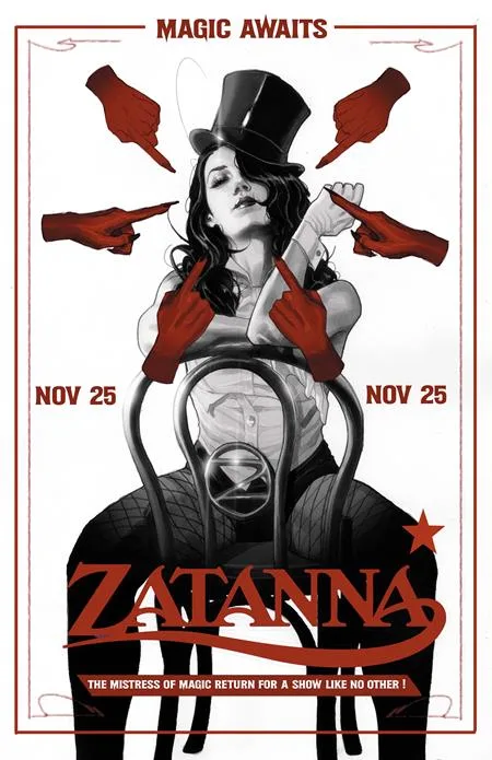 Zatanna (2026) #8 CVR B Joshua Sway Swaby Card Stock Var - Ash Avenue Comics