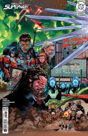 Absolute Superman #25 CVR H Rafa Sandoval Left Connecting Card Stock Var - Ash Avenue Comics