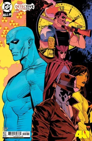 Detective Comics #1115 CVR D Dan Mora Watchmen 40th Anniversary Card Stock Var - Ash Avenue Comics