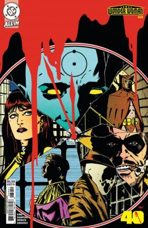 Wonder Woman #39 CVR E Jorge Fornes Watchmen 40th Anniversary Card Stock Var - Ash Avenue Comics