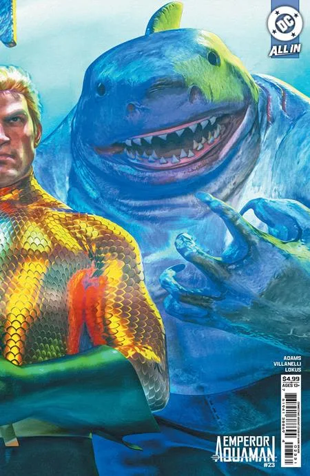 Emperor Aquaman #23 CVR C Mark Spears Right Connecting Card Stock Var - Ash Avenue Comics
