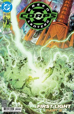Green Lantern Corps #22 CVR A Fernando Pasarin & Oclair Albert Connecting (Green Lantern First Light) - Ash Avenue Comics