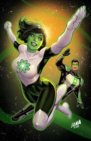 Green Lantern #41 CVR B David Nakayama Card Stock Var (Green Lantern First Light) - Ash Avenue Comics