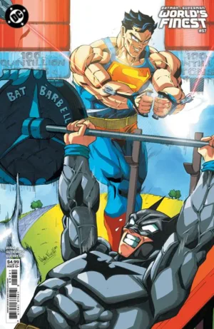 Batman Superman Worlds Finest #57 CVR B Mario Fox Foccillo Card Stock Var - Ash Avenue Comics