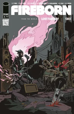 Fireborn #6 CVR E Emmanuel Gervasoni Cardstock Concert Var - Ash Avenue Comics