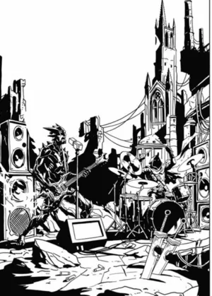 Fireborn #6 CVR F Emmanuel Gervasoni Cardstock Concert B&w Var - Ash Avenue Comics
