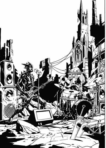 Fireborn #6 CVR F Emmanuel Gervasoni Cardstock Concert B&w Var - Ash Avenue Comics