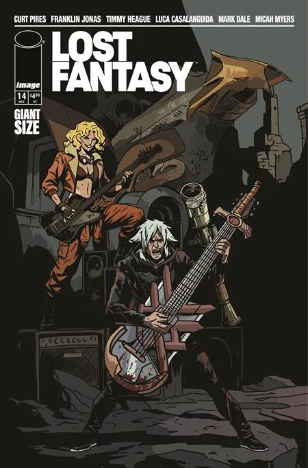 Lost Fantasy #14 CVR C Emmanuel Gervasoni Cardstock Concert Var - Ash Avenue Comics