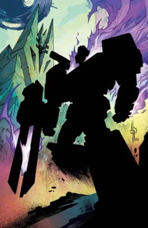 Transformers #38 CVR F Jason Howard Full Art Foil Var - Ash Avenue Comics
