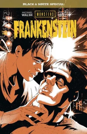 Universal Monsters Frankenstein B&w Special #2 (of 2) CVR B Al Kaplan Var - Ash Avenue Comics