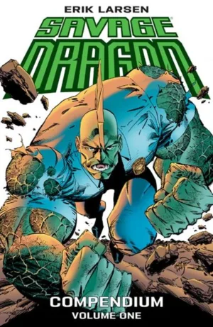 Savage Dragon Compendium TP Vol 01 Direct Market Exclusive Erik Larsen CVR (MR) - Ash Avenue Comics