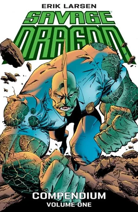 Savage Dragon Compendium TP Vol 01 Direct Market Exclusive Erik Larsen CVR (MR) - Ash Avenue Comics